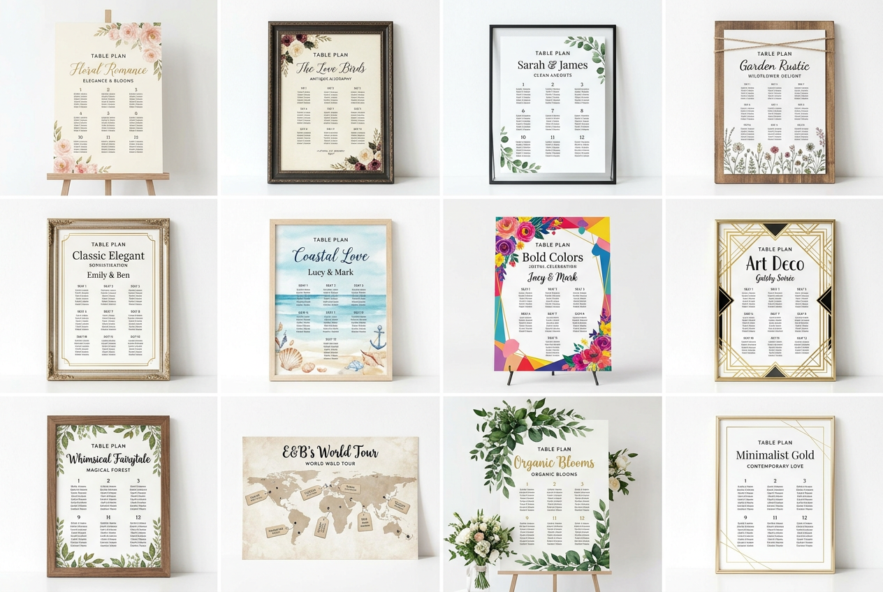 Wedding Table Plans